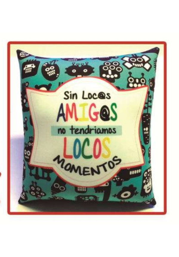 Cojín Amigos